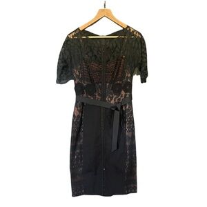 Elegant Black Lace Dress